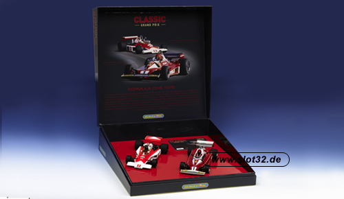 SCALEXTRIC F 1 Ferrari 312T + McLaren M 23